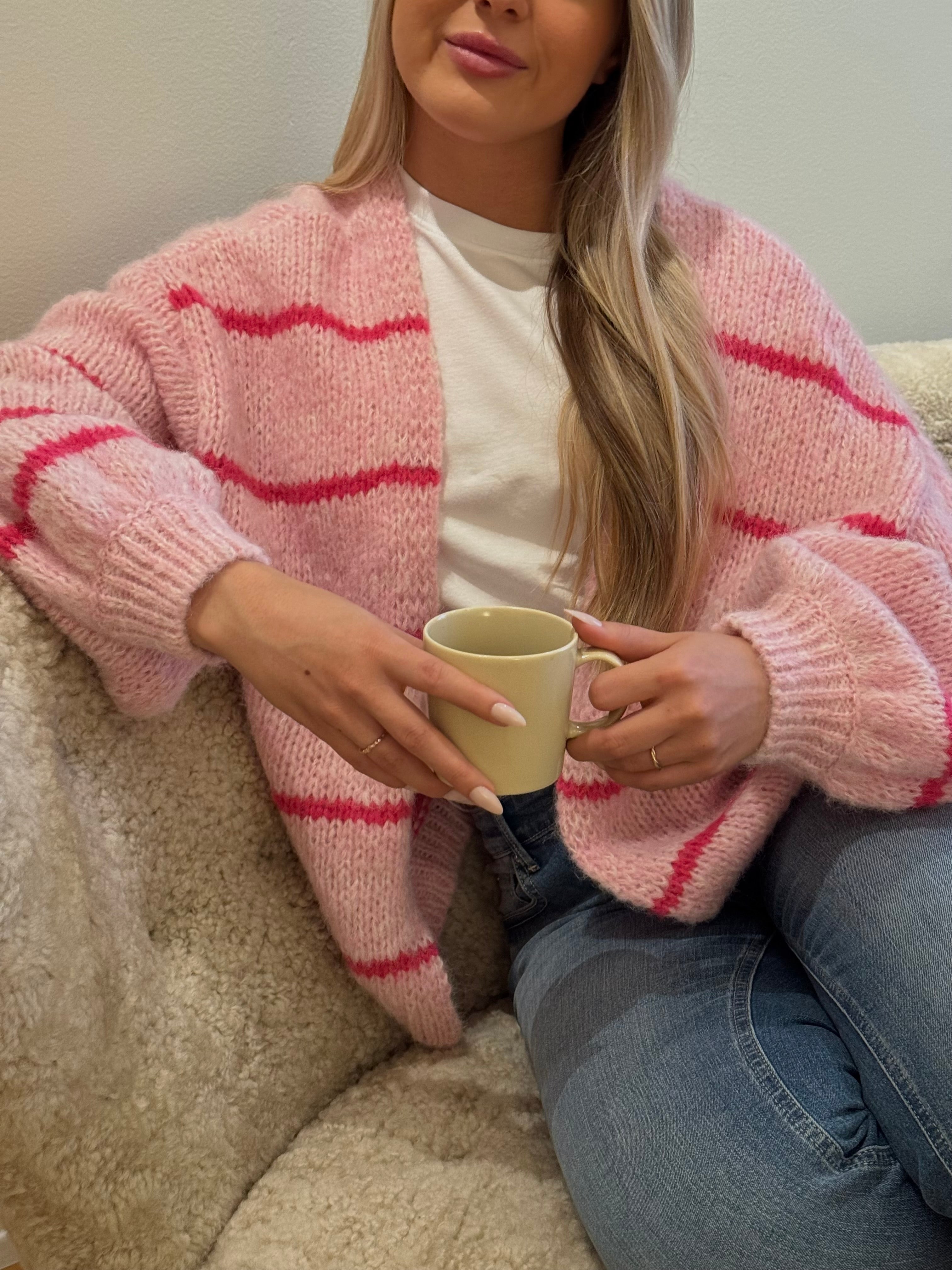 VMMAYBE Knit Cardigan - Bonbon